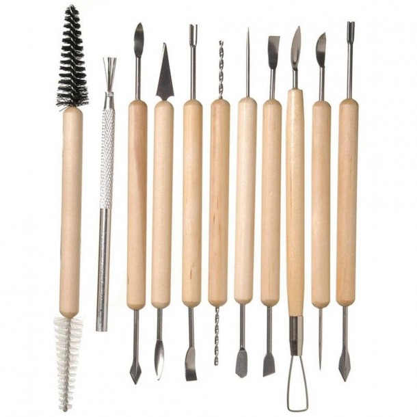 6" Double-ended Sculpting Set - Click Image to Close