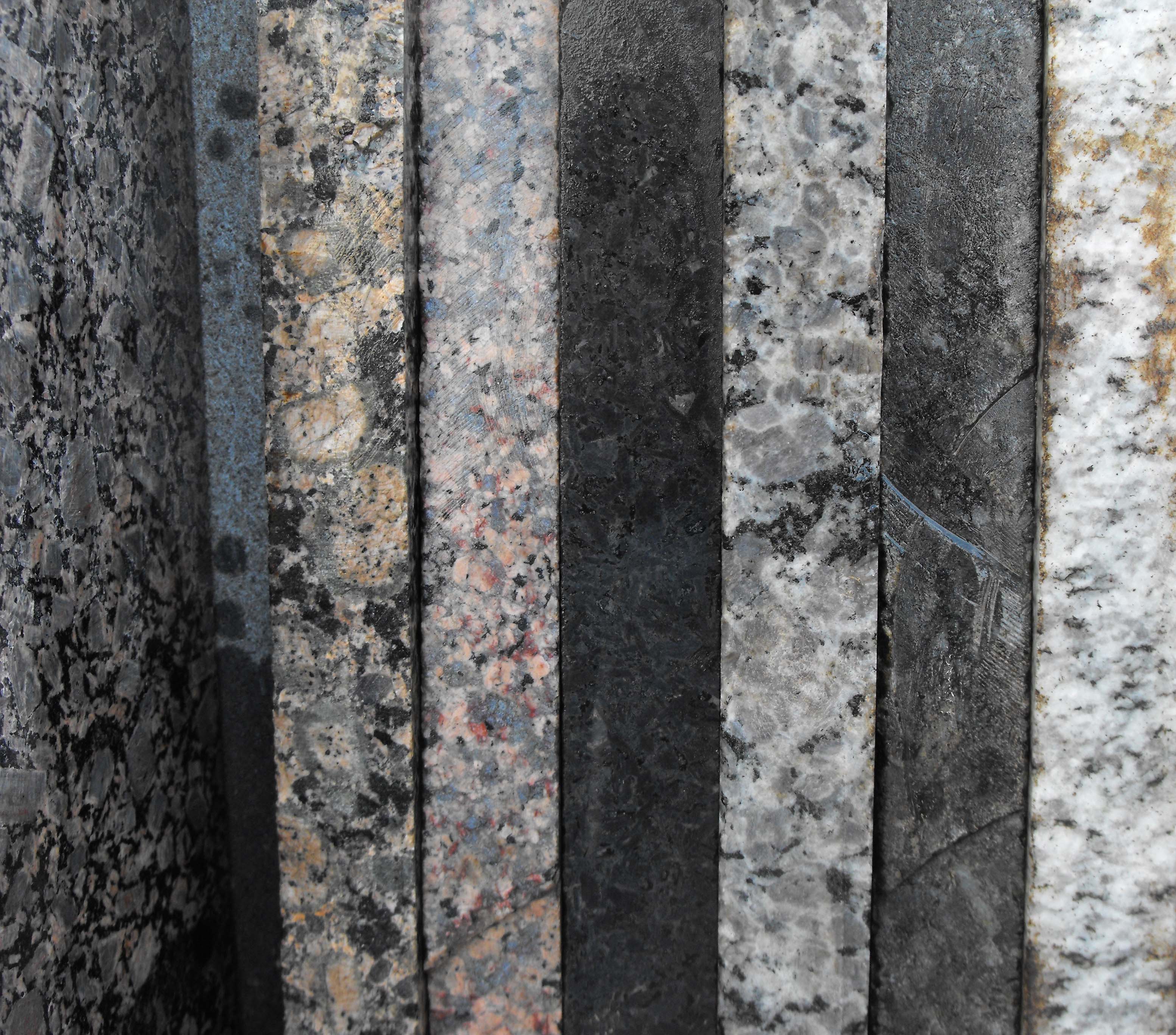 Various Granites - Click Image to Close
